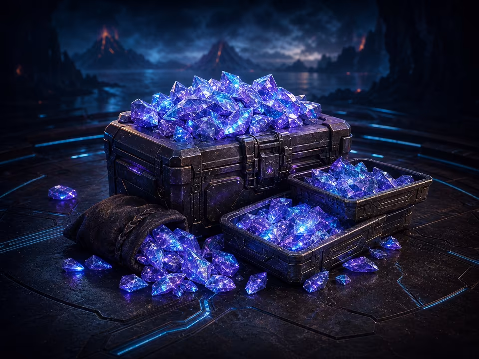 HFI 1,150 Shards crystal shard pack art