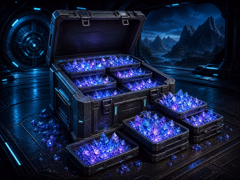 HFI 2,500 Shards crystal shard pack art
